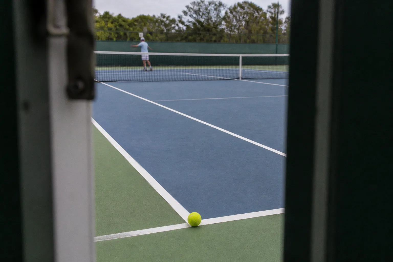Inside-in forehand: the court geometry trap