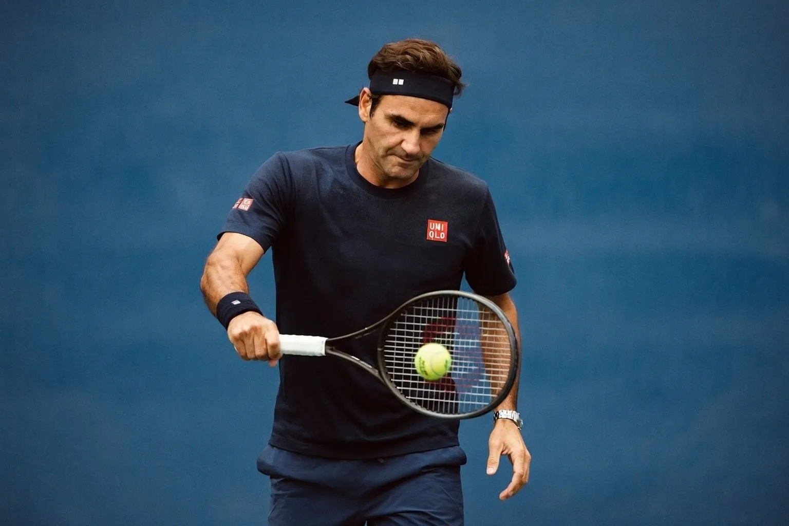 Roger Federer Returns to Arthur Ashe Stadium for a Night of Exhibition Tennis