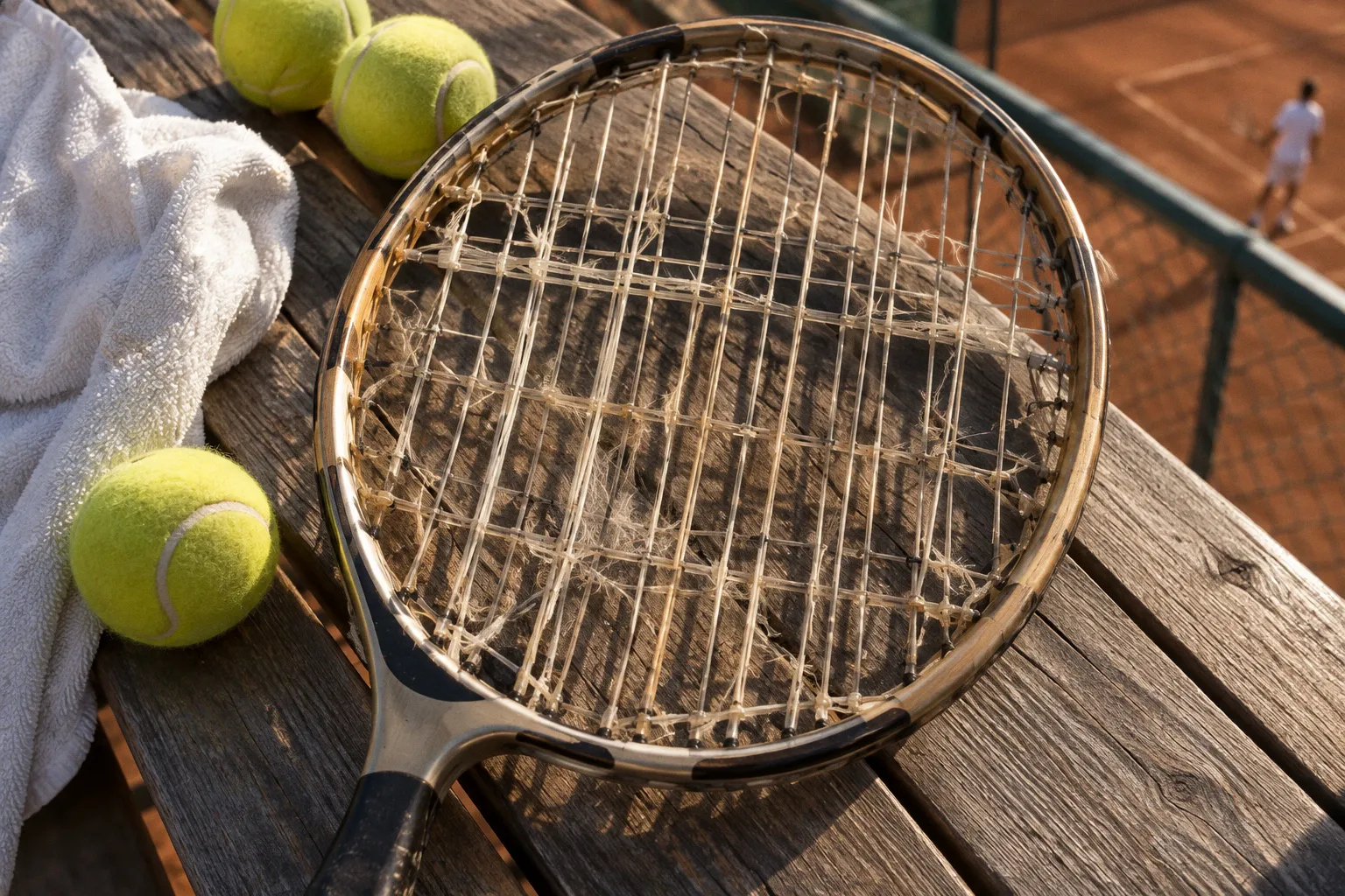 Spaghetti strings: The 1977 invention that broke tennis