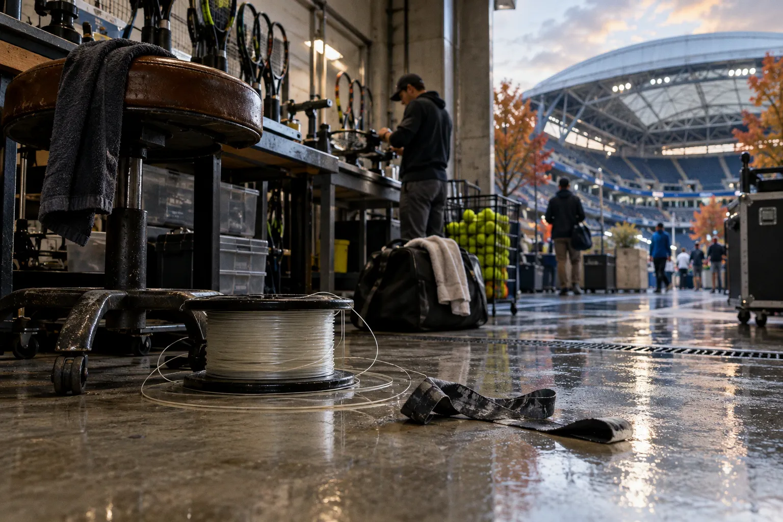 Stadium atmosphere: Open air versus indoor tennis arenas