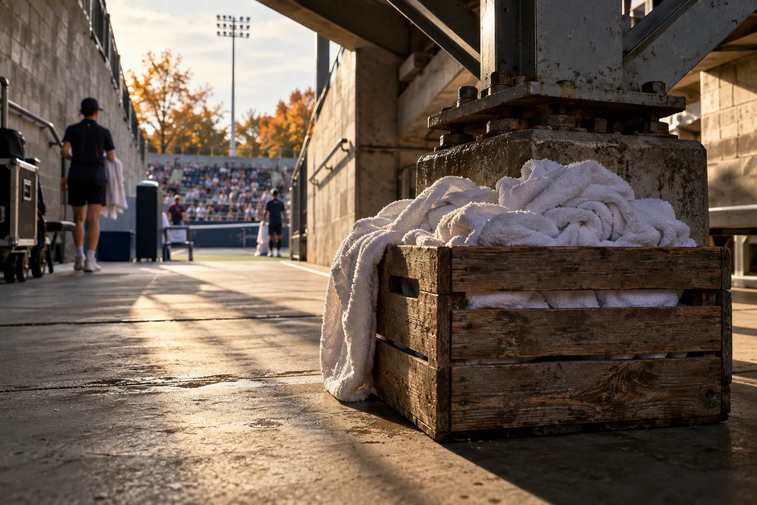 Tennis towels: The quiet anchor of a player’s mental routine