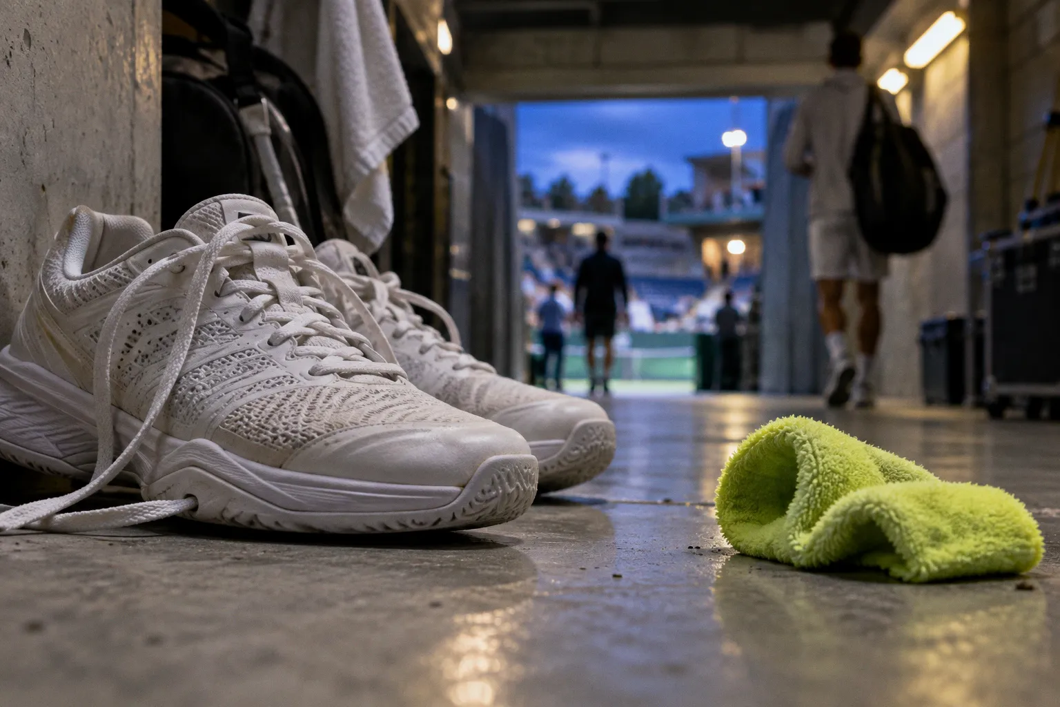 Tennis whites versus synthetic tech: The battle for court identity