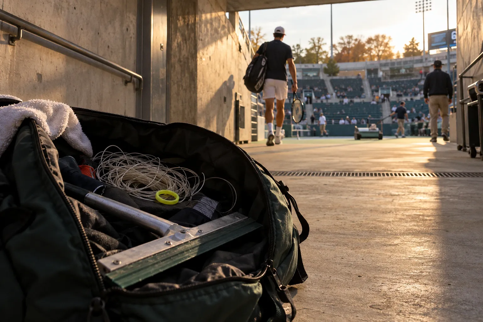 Vibration dampeners: The tiny icons of tennis court lore